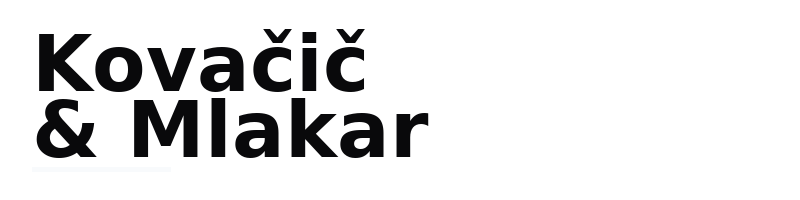 Kovačič & Mlakar logo